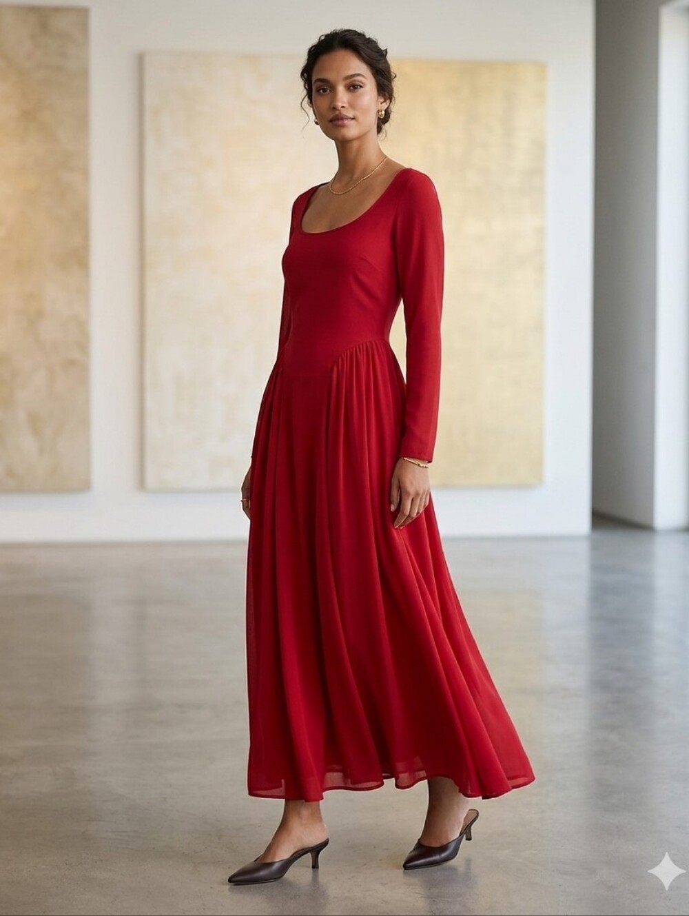 J. Crew Ballet dress with chiffon skirt